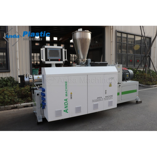 Экструзионная машина для производства оконных и дверных профилей с сенсорным экраном из ПВХ