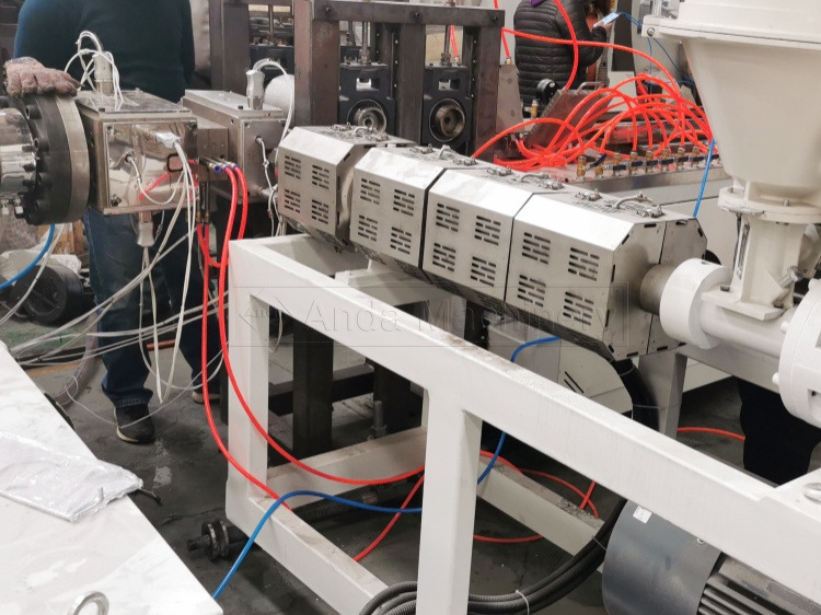 Линия WPC, Линия экструзии профиля WPC, Машина для экструзии профиля WPC 