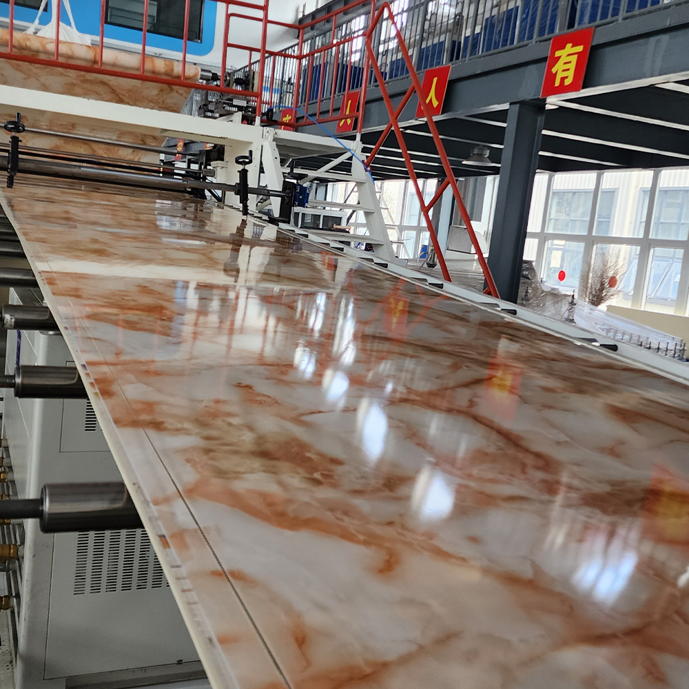 ПВХ Мраморный лист изготовления