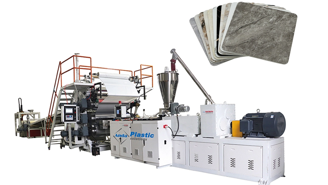 Как изготовить Мраморный лист из ПВХ