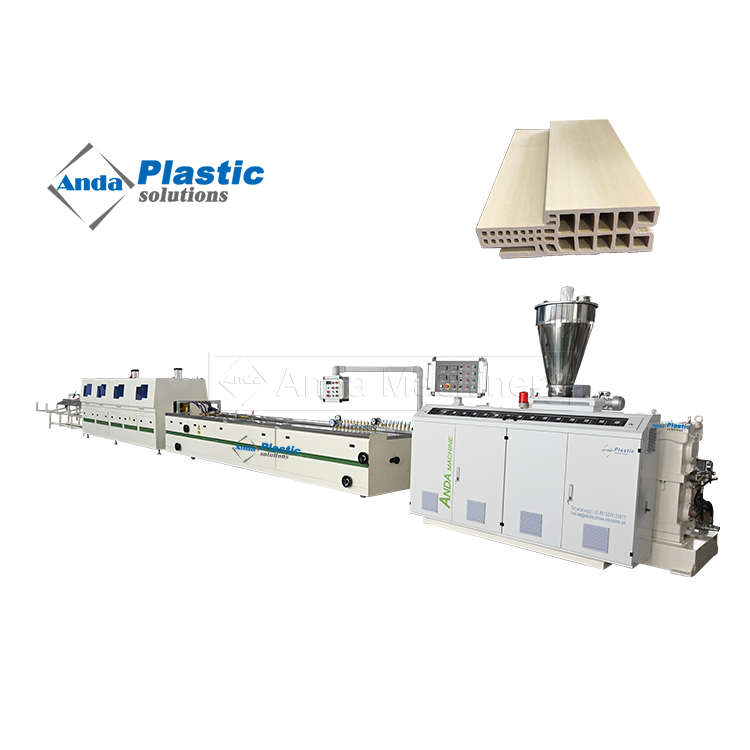 Производители машины для машины WPC WPC Make Machine Machine WPC Door Rame Production Line