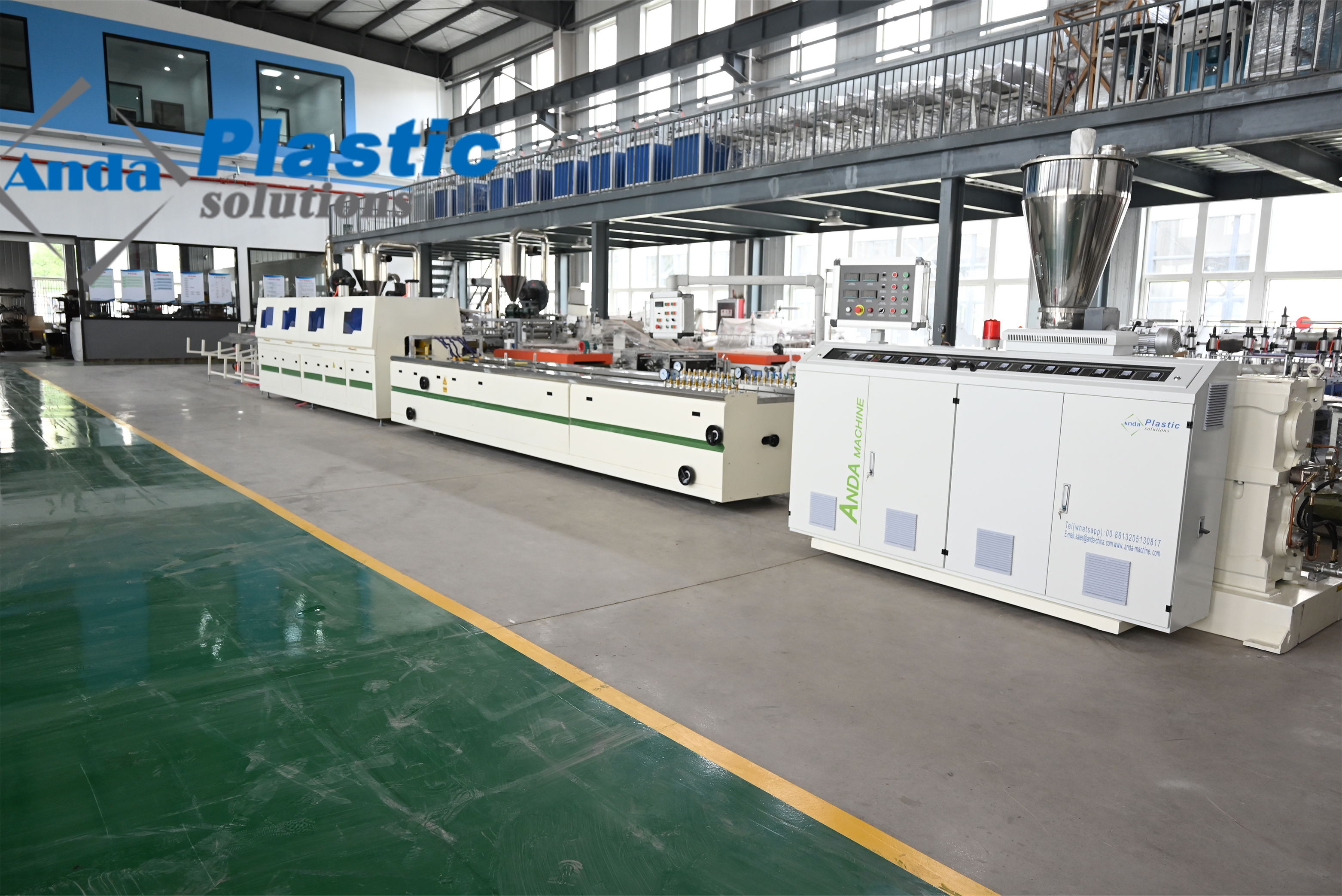 WPC Door Frame Machine